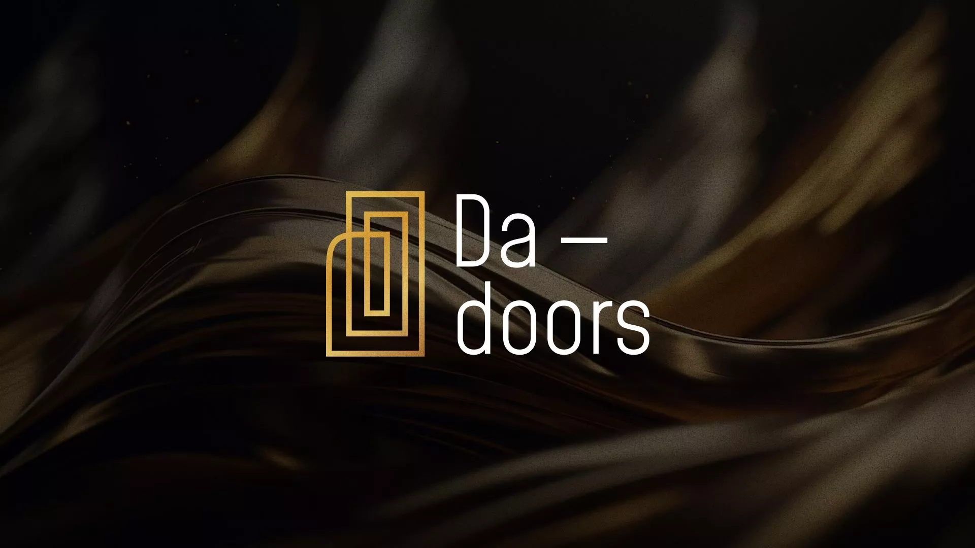 Разработка логотипа для компании «DA-DOORS» в Каменке